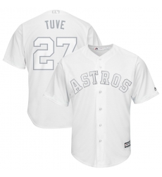 Astros 27 Jose Altuve Tuve White 2019 Players Weekend Player Jersey Astros 27 Jose Altuve Tuve White 2019 Players Weekend Player Jersey