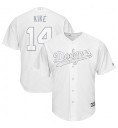Dodgers 14 Enrique Hernandez Kike White 2019 Players Weekend Player Jersey Dodgers 14 Enrique Hernandez Kike White 2019 Players Weekend Player Jersey