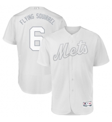 Mets 6 Jeff McNeil Flying Squirrel White 2019 Players Weekend Authentic Player Jersey Mets 6 Jeff McNeil Flying Squirrel White 2019 Players Weekend Authentic Player Jersey