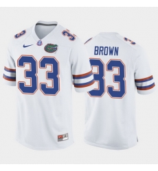 Florida Gators Trent Brown White Away Men'S Jersey Florida Gators Trent Brown White Away Men'S Jersey