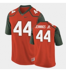 Men Miami Hurricanes Bradley Jennings Jr. Replica Orange College Football Jersey Men Miami Hurricanes Bradley Jennings Jr. Replica Orange College Football Jersey