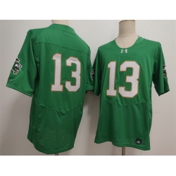 Men Notre Dame Fighting Irish  13 CJ Carr Green 2026 Limited Stitched Jersey