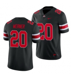Ohio State Buckeyes Pete Werner Black Game Men'S Jersey Ohio State Buckeyes Pete Werner Black Game Men'S Jersey