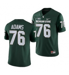 Michigan State Spartans Flozell Adams Green College Football Nfl Game Jersey Michigan State Spartans Flozell Adams Green College Football Nfl Game Jersey