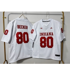 Men West Virginia Mountaineers 15 Fernando Mendoza White F U S E Stitched Jersey
