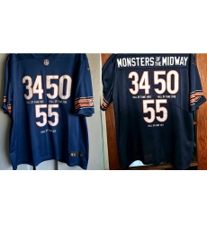 Men Chicago Bears Monster Of The Midway Blue Jersey