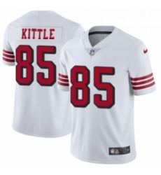 Toddler Nike San Francisco 49ers 85 George Kittle Limited White Rush Vapor Untouchable NFL Jersey