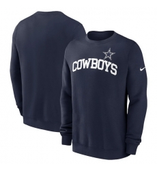 Men Nike Navy Dallas Cowboys Club Pullover Sweatshirt Men Nike Navy Dallas Cowboys Club Pullover Sweatshirt