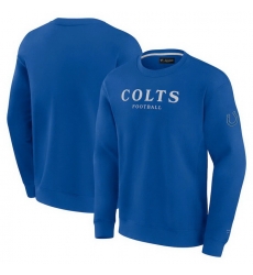 Men Fanatics Royal Indianapolis Colts Elements Unlimited Fleece Pullover Sweatshirt Men Fanatics Royal Indianapolis Colts Elements Unlimited Fleece Pullover Sweatshirt
