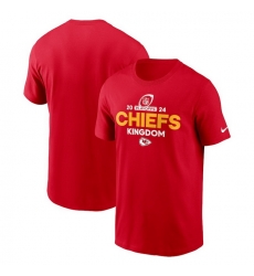 Men Nike Red Kansas City Chiefs 2024 Nfl Playoffs T Shirt Men Nike Red Kansas City Chiefs 2024 Nfl Playoffs T Shirt