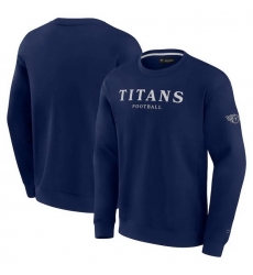 Men Fanatics Navy Tennessee Titans Elements Unlimited Fleece Pullover Sweatshirt Men Fanatics Navy Tennessee Titans Elements Unlimited Fleece Pullover Sweatshirt