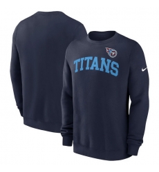 Men Nike Navy Tennessee Titans Club Pullover Sweatshirt Men Nike Navy Tennessee Titans Club Pullover Sweatshirt