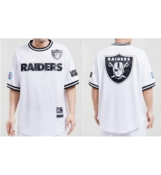 Custom MEN NFL Las Vegas Raiders LOGO CLASSIC MESH BUTTON UP SHIRT White Custom MEN NFL Las Vegas Raiders LOGO CLASSIC MESH BUTTON UP SHIRT White