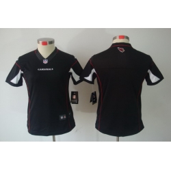 Nike Women Arizona Cardinals Blank Black Color(Women Limited Jerseys)