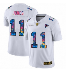 Atlanta Falcons 11 Julio Jones Men White Nike Multi Color 2020 NFL Crucial Catch Limited NFL Jersey Atlanta Falcons 11 Julio Jones Men White Nike Multi Color 2020 NFL Crucial Catch Limited NFL Jersey