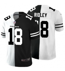 Atlanta Falcons 18 Calvin Ridley Men Black V White Peace Split Nike Vapor Untouchable Limited NFL Jersey Atlanta Falcons 18 Calvin Ridley Men Black V White Peace Split Nike Vapor Untouchable Limited NFL Jersey