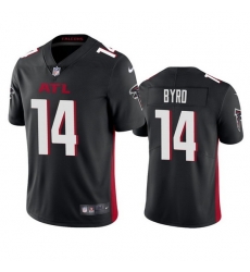 Men Atlanta Falcons 14 Damiere Byrd Black Vapor Untouchable Stitched Football Jersey Men Atlanta Falcons 14 Damiere Byrd Black Vapor Untouchable Stitched Football Jersey