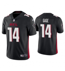 Men Atlanta Falcons 14 Russell Gage Black Vapor Untouchable Limited Stitched Men Atlanta Falcons 14 Russell Gage Black Vapor Untouchable Limited Stitched