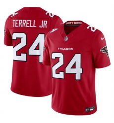 Men Atlanta Falcons 24 A J Terrell Red 2026 New F U S E Vapor Untouchable Limited Stitched Football Jersey Men Atlanta Falcons 24 A J Terrell Red 2026 New F U S E Vapor Untouchable Limited Stitched Football Jersey