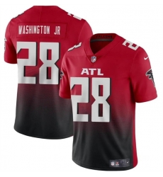 Men Atlanta Falcons 28 Carlos Washington Jr Red Black Vapor Untouchable Limited Stitched Football Jersey Men Atlanta Falcons 28 Carlos Washington Jr Red Black Vapor Untouchable Limited Stitched Football Jersey