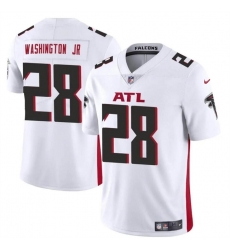 Men Atlanta Falcons 28 Carlos Washington Jr White Vapor Untouchable Limited Stitched Football Jersey Men Atlanta Falcons 28 Carlos Washington Jr White Vapor Untouchable Limited Stitched Football Jersey