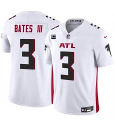 Men Atlanta Falcons 3 Jessie Bates III White 2024 F U S E With 3 Star C Patch Vapor Untouchable Limited Stitched Football Jersey Men Atlanta Falcons 3 Jessie Bates III White 2024 F U S E With 3 Star C Patch Vapor Untouchable Limited Stitched Football Jersey