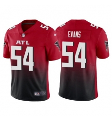 Men Atlanta Falcons 54 Rashaan Evans Red Black Vapor Untouchable Limited Stitched Jersey Men Atlanta Falcons 54 Rashaan Evans Red Black Vapor Untouchable Limited Stitched Jersey