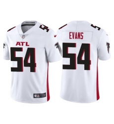 Men Atlanta Falcons 54 Rashaan Evans White Vapor Untouchable Limited Stitched Jersey Men Atlanta Falcons 54 Rashaan Evans White Vapor Untouchable Limited Stitched Jersey