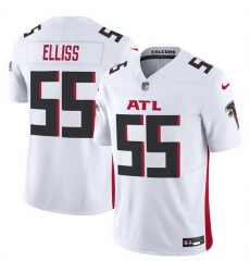 Men Atlanta Falcons 55 Kaden Elliss White 2025 F U S E Vapor Untouchable Limited Stitched Football Jersey Men Atlanta Falcons 55 Kaden Elliss White 2025 F U S E Vapor Untouchable Limited Stitched Football Jersey