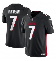 Men Atlanta Falcons 7 Bijan Robinson Black 2023 F U S E Vapor Untouchable Limited Stitched Football Jersey Men Atlanta Falcons 7 Bijan Robinson Black 2023 F U S E Vapor Untouchable Limited Stitched Football Jersey