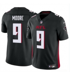 Men Atlanta Falcons 9 Rondale Moore Black 2023 F U S E Vapor Untouchable Limited Stitched Football Jersey Men Atlanta Falcons 9 Rondale Moore Black 2023 F U S E Vapor Untouchable Limited Stitched Football Jersey