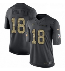 Men Nike Atlanta Falcons 18 Calvin Ridley Limited Black 2016 Salute to Service NFL Jersey Men Nike Atlanta Falcons 18 Calvin Ridley Limited Black 2016 Salute to Service NFL Jersey