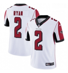 Men Nike Atlanta Falcons 2 Matt Ryan White Vapor Untouchable Limited Player NFL Jersey Men Nike Atlanta Falcons 2 Matt Ryan White Vapor Untouchable Limited Player NFL Jersey