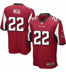 Men Nike Atlanta Falcons 22 Keanu Neal Game Red Team Color NFL Jersey Men Nike Atlanta Falcons 22 Keanu Neal Game Red Team Color NFL Jersey