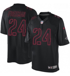 Men Nike Atlanta Falcons 24 Devonta Freeman Limited Black Impact NFL Jersey Men Nike Atlanta Falcons 24 Devonta Freeman Limited Black Impact NFL Jersey