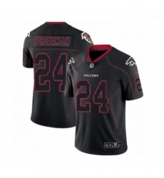 Men Nike Atlanta Falcons 24 Devonta Freeman Limited Lights Out Black Rush NFL Jersey Men Nike Atlanta Falcons 24 Devonta Freeman Limited Lights Out Black Rush NFL Jersey