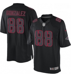 Men Nike Atlanta Falcons 88 Tony Gonzalez Limited Black Impact NFL Jersey Men Nike Atlanta Falcons 88 Tony Gonzalez Limited Black Impact NFL Jersey