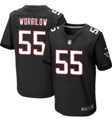Nike Atlanta Falcons #55 Paul Worrilow Black Alternate Men 27s Stitched NFL Elite Jersey Nike Atlanta Falcons #55 Paul Worrilow Black Alternate Men 27s Stitched NFL Elite Jersey