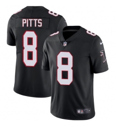 Nike Atlanta Falcons 8 Kyle Pitts Black Alternate Men Stitched NFL Vapor Untouchable Limited Jersey Nike Atlanta Falcons 8 Kyle Pitts Black Alternate Men Stitched NFL Vapor Untouchable Limited Jersey