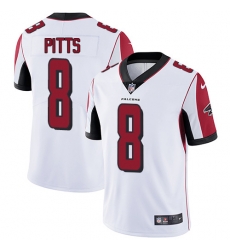 Nike Atlanta Falcons 8 Kyle Pitts White Men Stitched NFL Vapor Untouchable Limited Jersey Nike Atlanta Falcons 8 Kyle Pitts White Men Stitched NFL Vapor Untouchable Limited Jersey