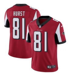 Nike Atlanta Falcons 81 Hayden Hurst Red Team Color Men Stitched NFL Vapor Untouchable Limited Jersey Nike Atlanta Falcons 81 Hayden Hurst Red Team Color Men Stitched NFL Vapor Untouchable Limited Jersey