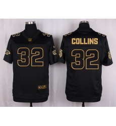 Nike Falcons #32 Jalen Collins Black Mens Stitched NFL Elite Pro Line Gold Collection Jersey Nike Falcons #32 Jalen Collins Black Mens Stitched NFL Elite Pro Line Gold Collection Jersey