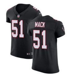 Nike Falcons #51 Alex Mack Black Alternate Mens Stitched NFL Vapor Untouchable Elite Jersey Nike Falcons #51 Alex Mack Black Alternate Mens Stitched NFL Vapor Untouchable Elite Jersey