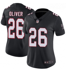 Falcons #26 Isaiah Oliver Black Alternate Women Stitched Football Vapor Untouchable Limited Jersey Falcons #26 Isaiah Oliver Black Alternate Women Stitched Football Vapor Untouchable Limited Jersey