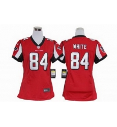 Women Nike Atlanta Falcons #84 Roddy White Red Jerseys Women Nike Atlanta Falcons #84 Roddy White Red Jerseys