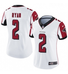Womens Nike Atlanta Falcons 2 Matt Ryan Elite White NFL Jersey Womens Nike Atlanta Falcons 2 Matt Ryan Elite White NFL Jersey