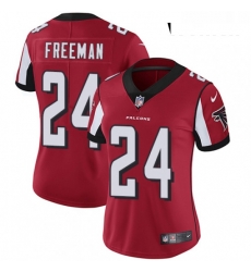 Womens Nike Atlanta Falcons 24 Devonta Freeman Elite Red Team Color NFL Jersey Womens Nike Atlanta Falcons 24 Devonta Freeman Elite Red Team Color NFL Jersey