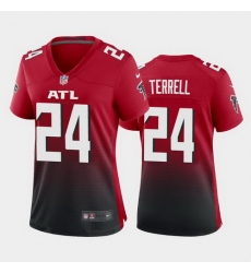 women a.j. terrell atlanta falcons red 2nd alternate game jersey 2020 women a.j. terrell atlanta falcons red 2nd alternate game jersey 2020