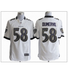 Nike Baltimore Ravens 58 Elvis Dumervil white Limited NFL Jersey Nike Baltimore Ravens 58 Elvis Dumervil white Limited NFL Jersey