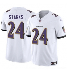 Youth Baltimore Ravens 24 Malaki Starks White 2025 Draft F U S E Vapor Limited Football Jersey Youth Baltimore Ravens 24 Malaki Starks White 2025 Draft F U S E Vapor Limited Football Jersey